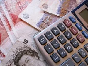 Money and calculator